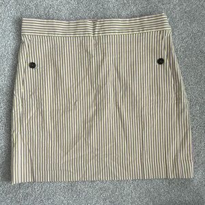 NWT Seersucker J. Crew skirt